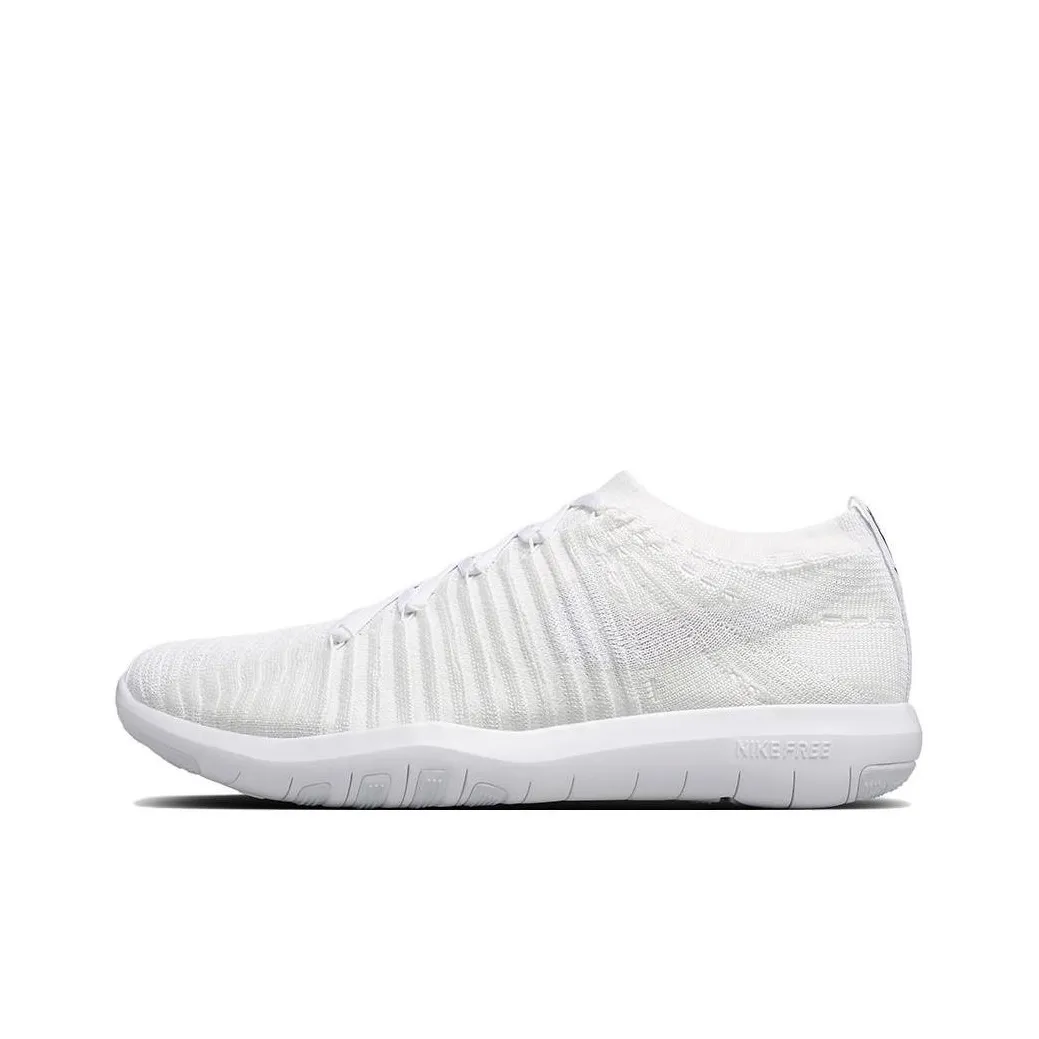 Nike Free Transform Lightweight Low Top Casual Running Shoes Women's White