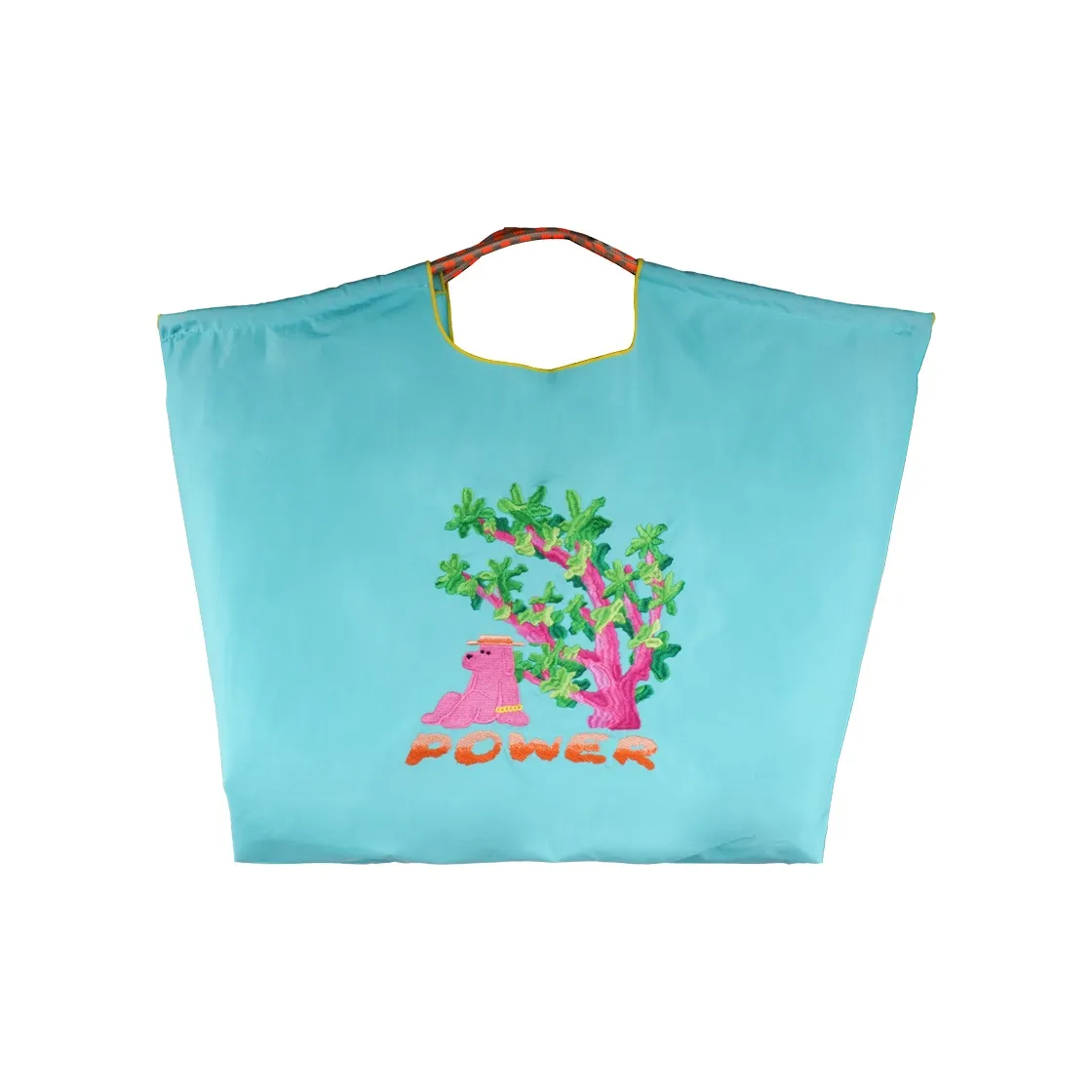 MYTIMELAB Нейлоновая сумка женская зеленая розовая хаки