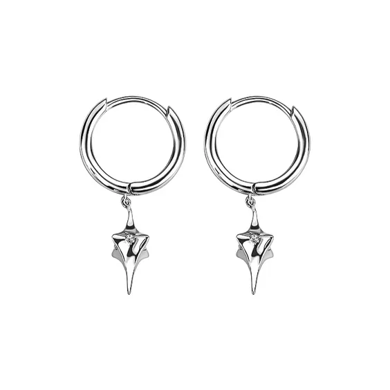 MUYAN Сплав Искра Звезда Серьги Унисекс