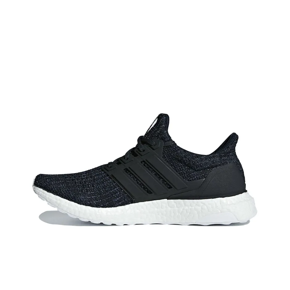 Adidas ULT Slip-resistant Abrasion-resistant Lightweight Low-Top Running Shoes Unisex Black White Adidas ULT Противоскользящие Устойчивые к истиранию Легкие Низкие Беговые Кроссовки Унисекс Черный Белый