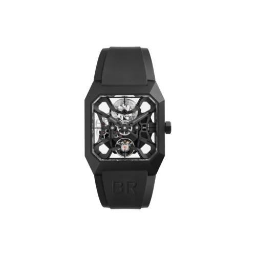 BELL & ROSS Автоматический Механический Movement Унисекс Часы 42 мм с Вырезом