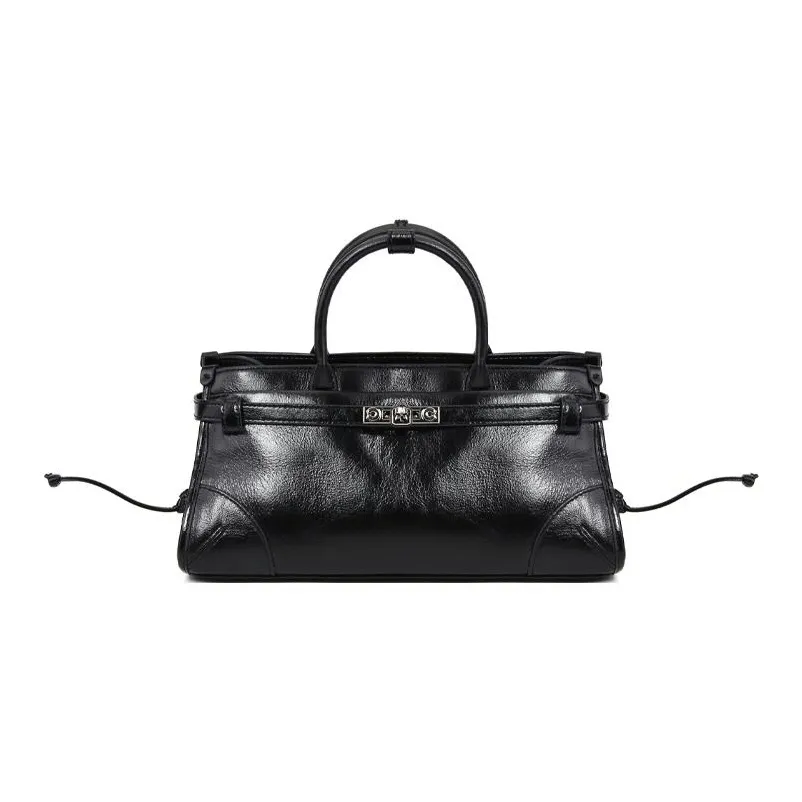 YOCAMU Сумка из крупнозернистой текстуры коровьей кожи сумка через плечо маленькая сумка через плечо черный черная смородина фиолетовый