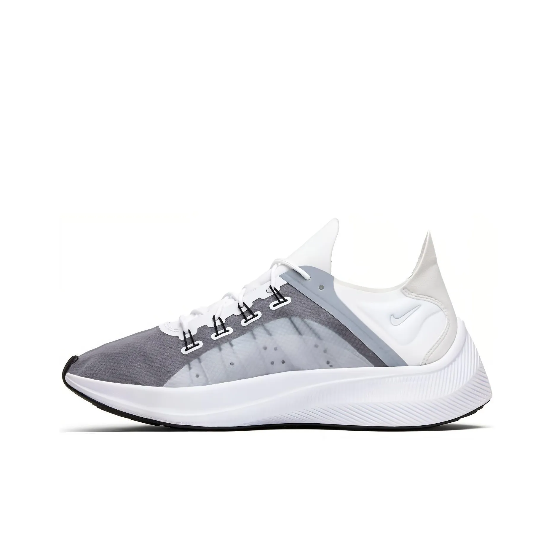 Nike EXP X14 Амортизаторы Slip-resistant Низкий Топ Повседневные Беговые кроссовки Мужские Белые