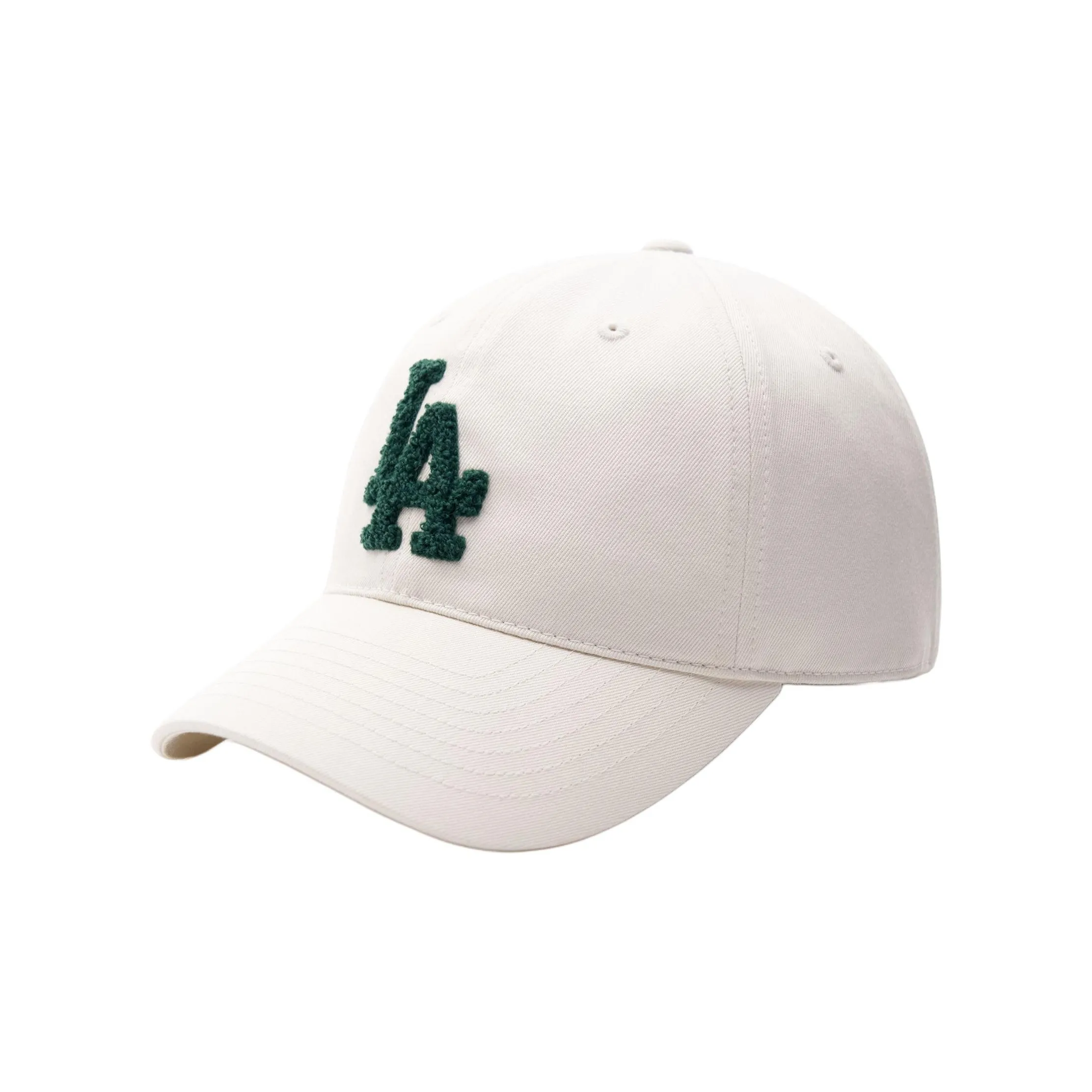 Бейсбольные кепки MLB Base Logo из хлопка унисекс белого цвета