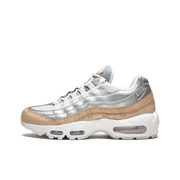 Nike Air Max 95 Low Беговые кроссовки для женщин серебристый хаки