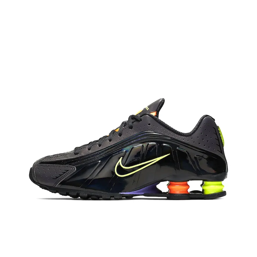 Nike Shox R4 Gel Black Neon