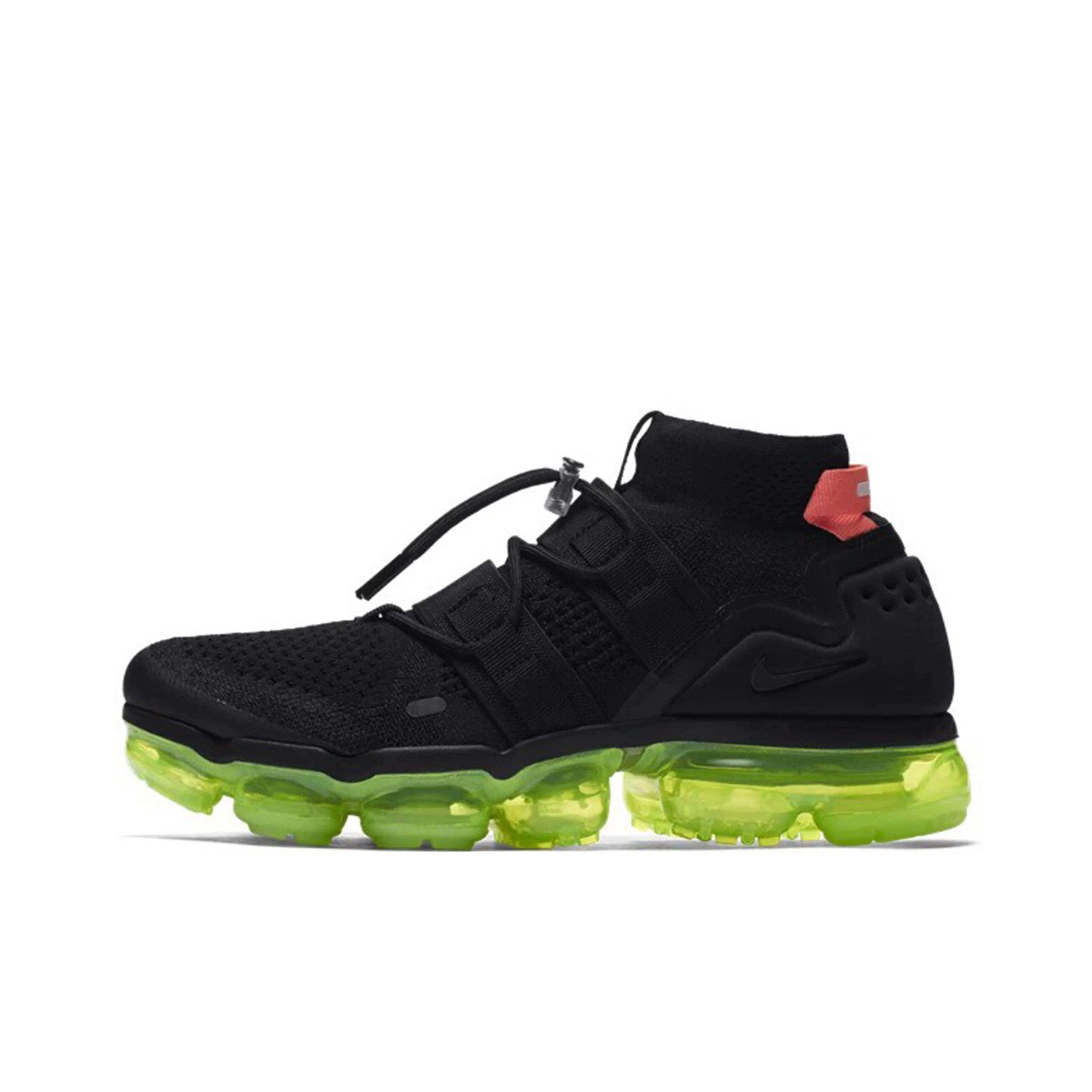 Nike Air VaporMax Utility Black Volt Bright Crimson