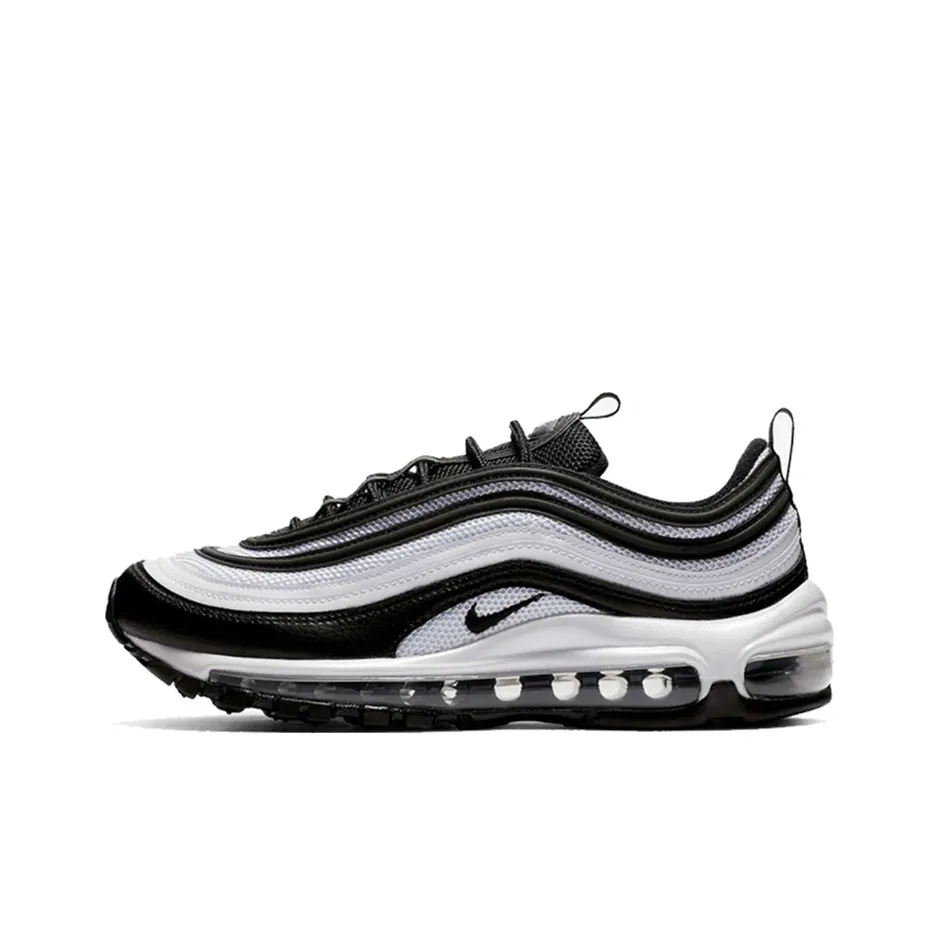 Nike Air Max 97 Черный Белый Низкий Топ Беговые Кроссовки Женские Черный Белый