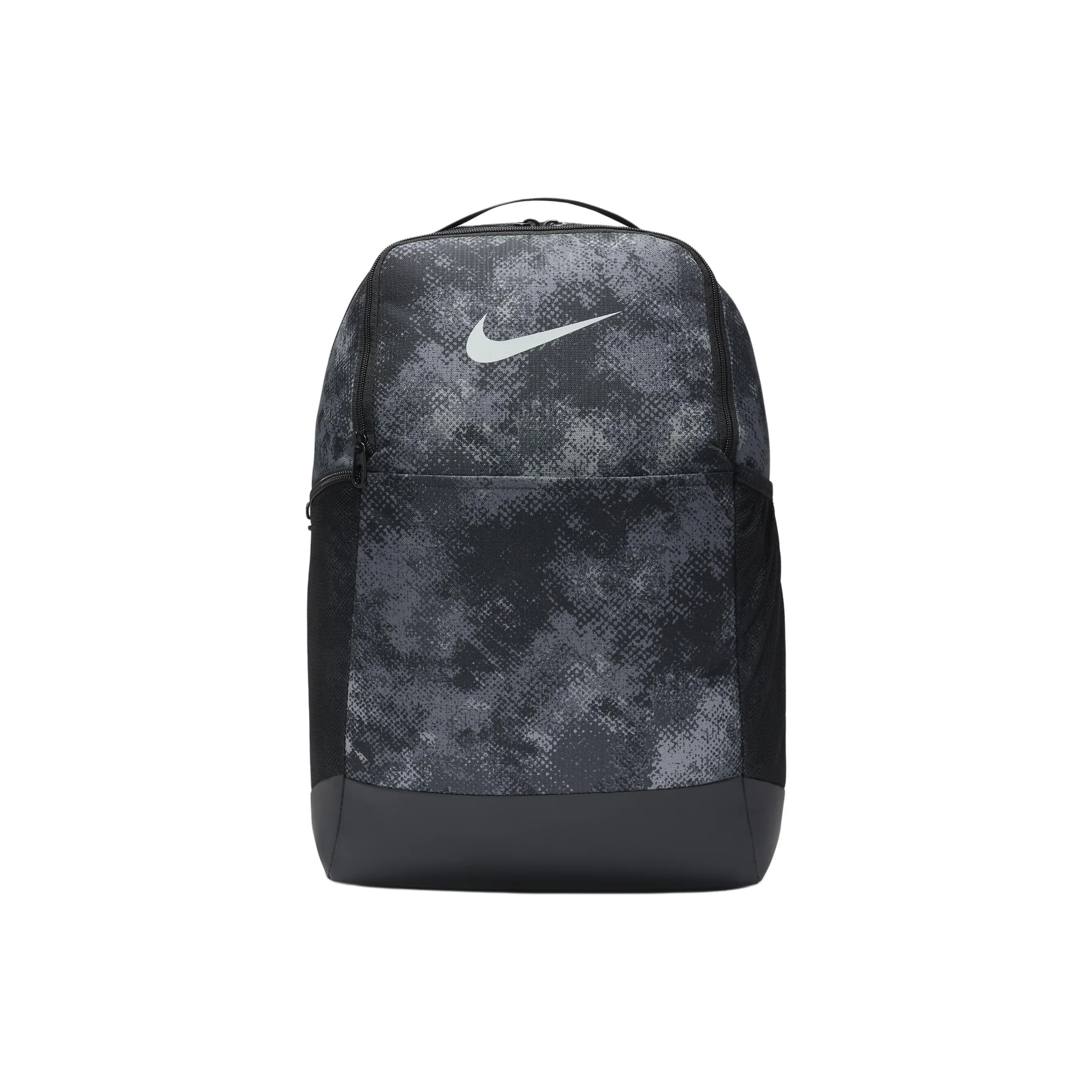 Nike Recycled Polyester Backpack Medium Size Men's Iron Gray & Black