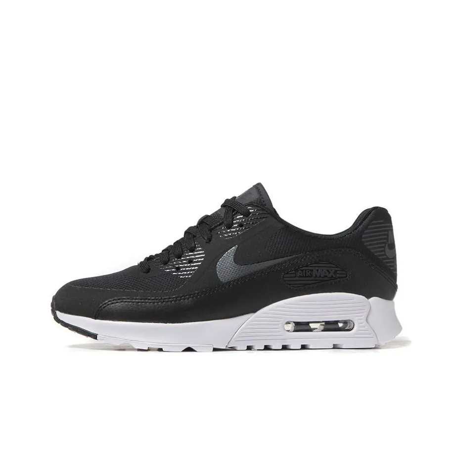 Nike Air Max 90 Low Топ Повседневные Беговые Кроссовки Женские Черные