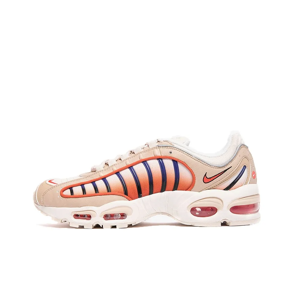 Nike Air Max Tailwind Low Топ Air Cushion Беговые кроссовки Унисекс Белый Оранжевый