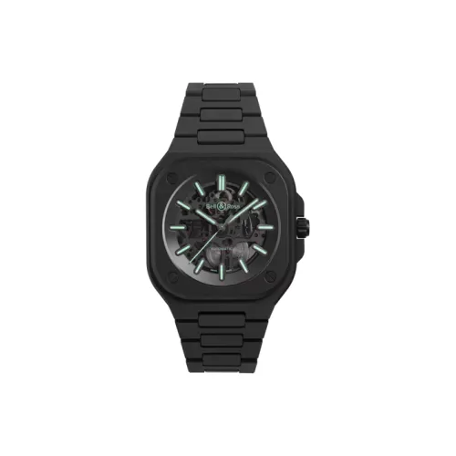 BELL & ROSS Автоматический Механический Movement Унисекс Часы 41 мм с Вырезом