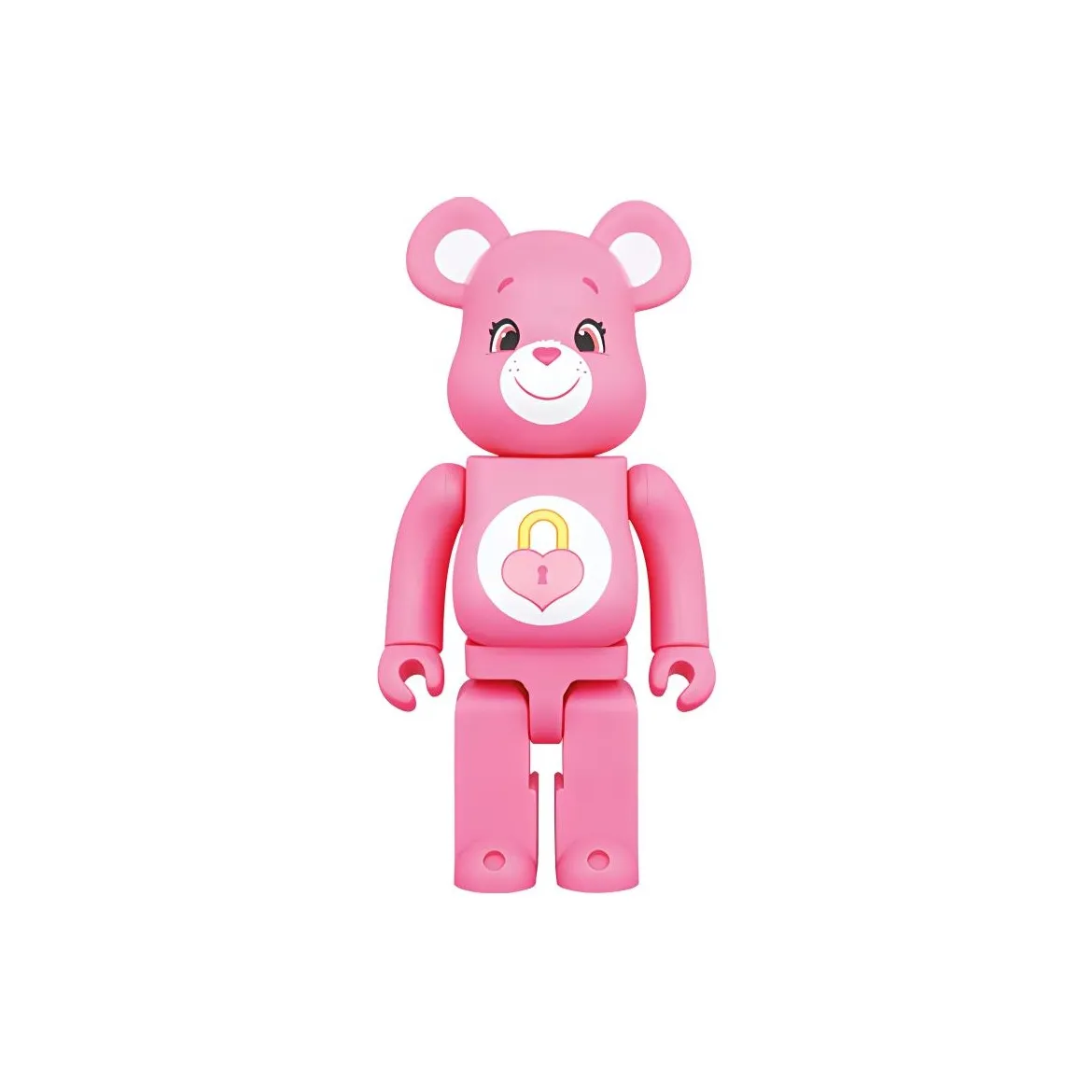 Bearbrick X Care Bears Secret Bear Pink