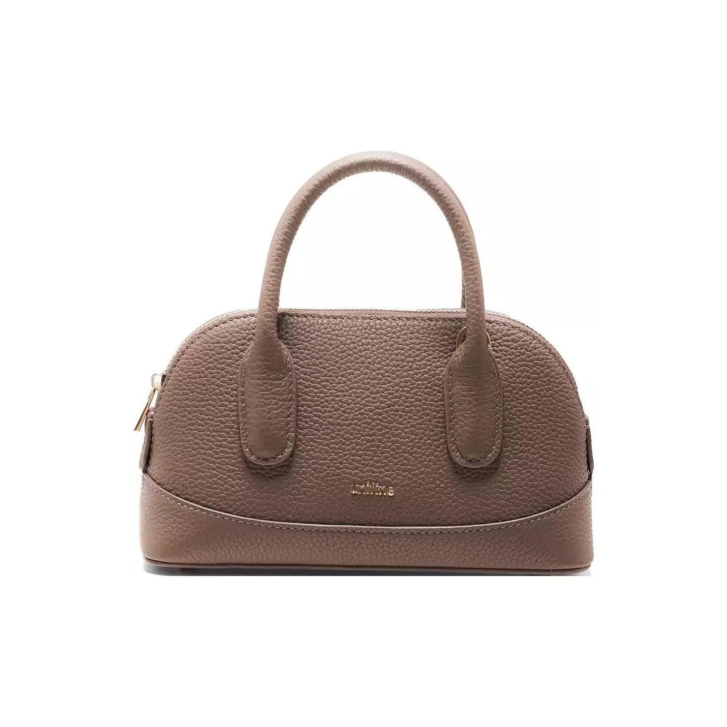 UNIFINE Сумка через плечо из коровьей кожи Сумка маленькая Женская Цвет ореховый коричневый молочный белый румяно-розовый Новый