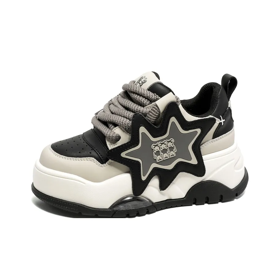 Violentbear Slip Resistant And Breathable Low Top Skateboard Shoes Women's