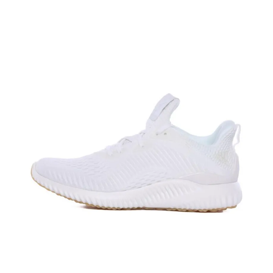 Adidas AlphaBounce Non Slip Легкий Низкий Топ Беговые кроссовки Женские Белые