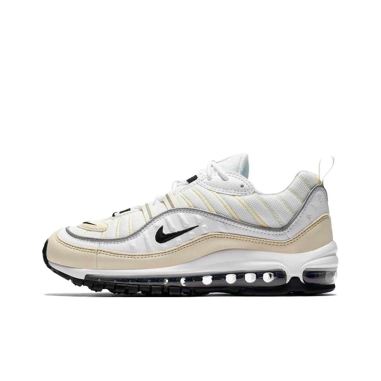 Nike Air Max 98 Low Top Running Shoes Men's Ecru