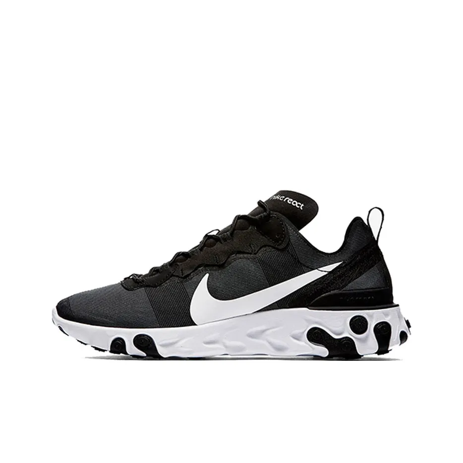 Nike React Element 55 Black White