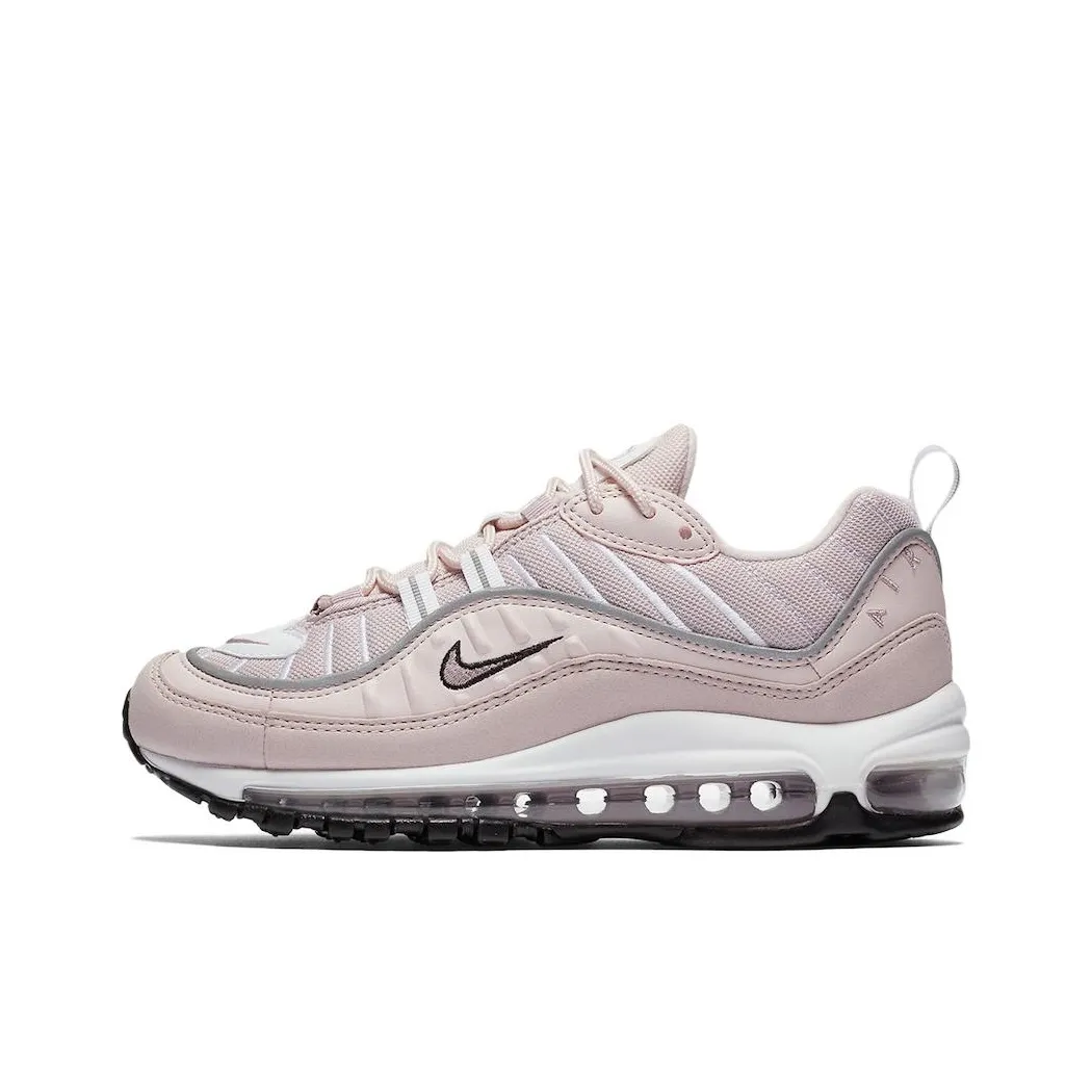 Nike Air Max 98 Low Топ Марафон Беговые кроссовки Женские Розовый Женские