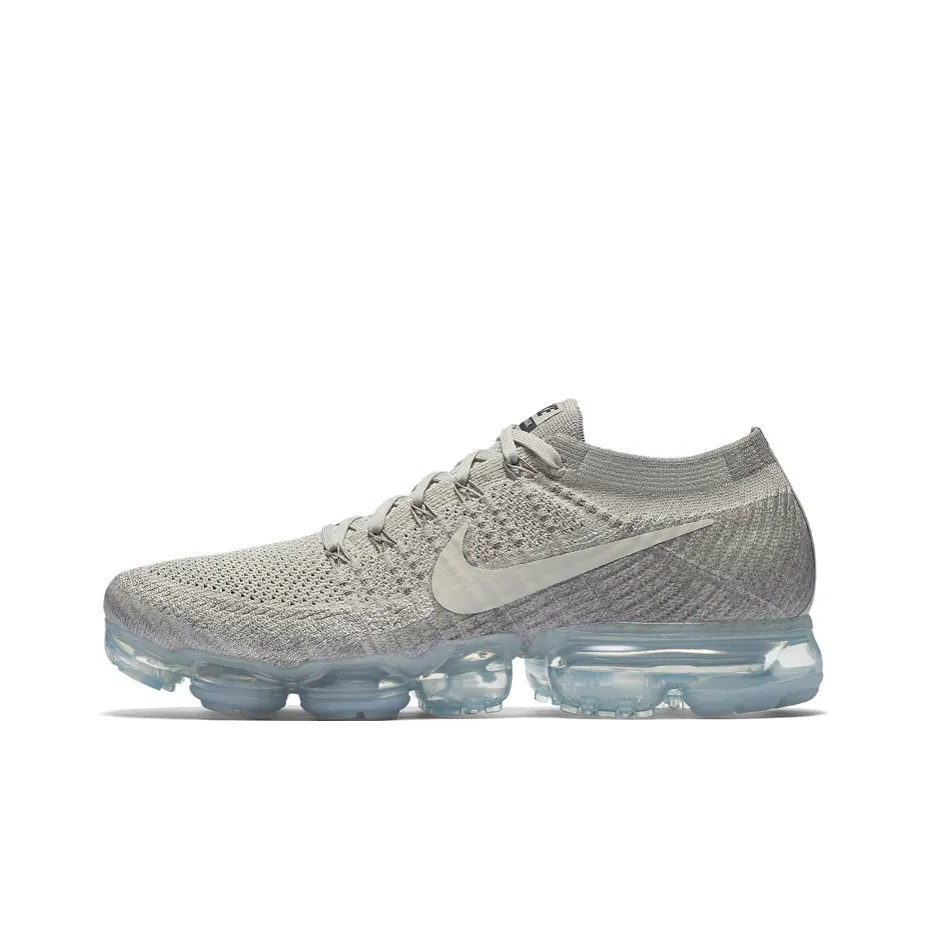Nike Air Vapormax Low Топ Air Cushion Беговые кроссовки Мужские Серые