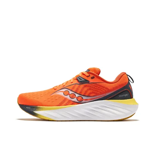 Saucony TRIUMPH 22 Беговые кроссовки Низкие Оранжево-желтые Мужские