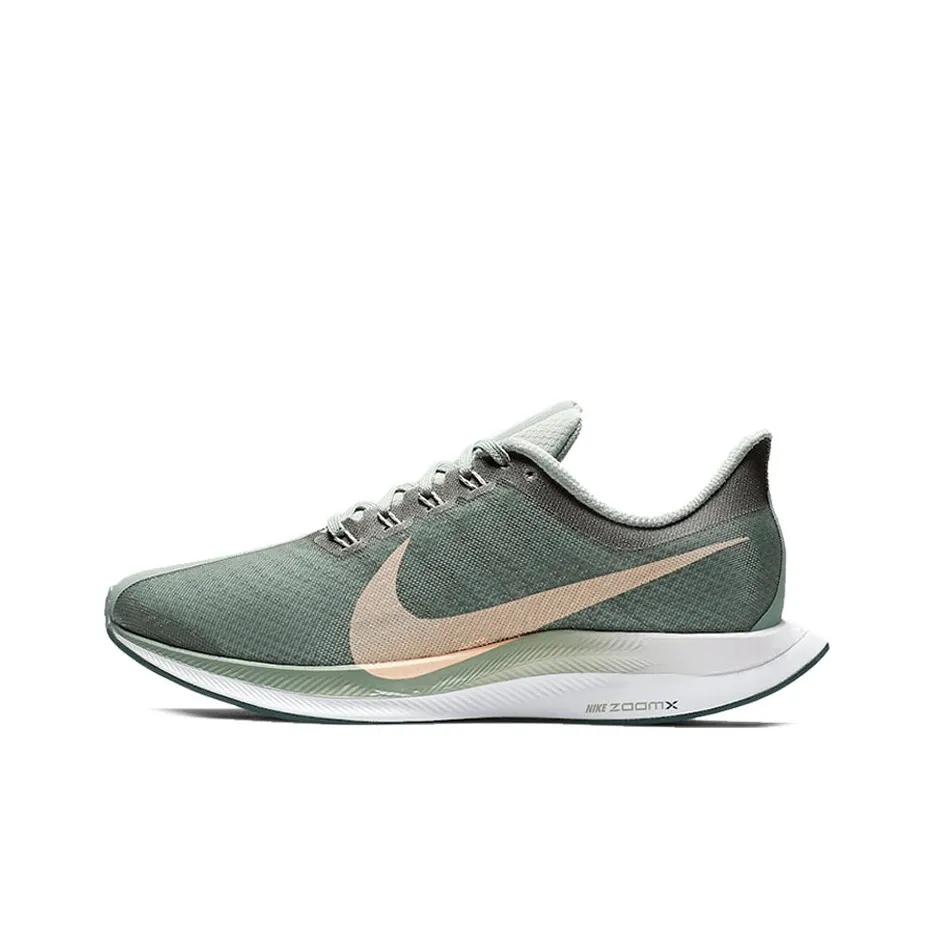 Nike Pegasus 35 Turbo Slime Green Низкие кроссовки для бега женские зеленые