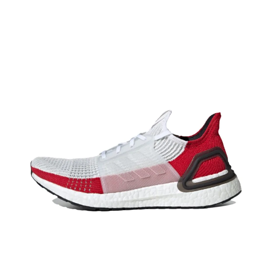 Adidas Ultra Boost 19 White Scarlet