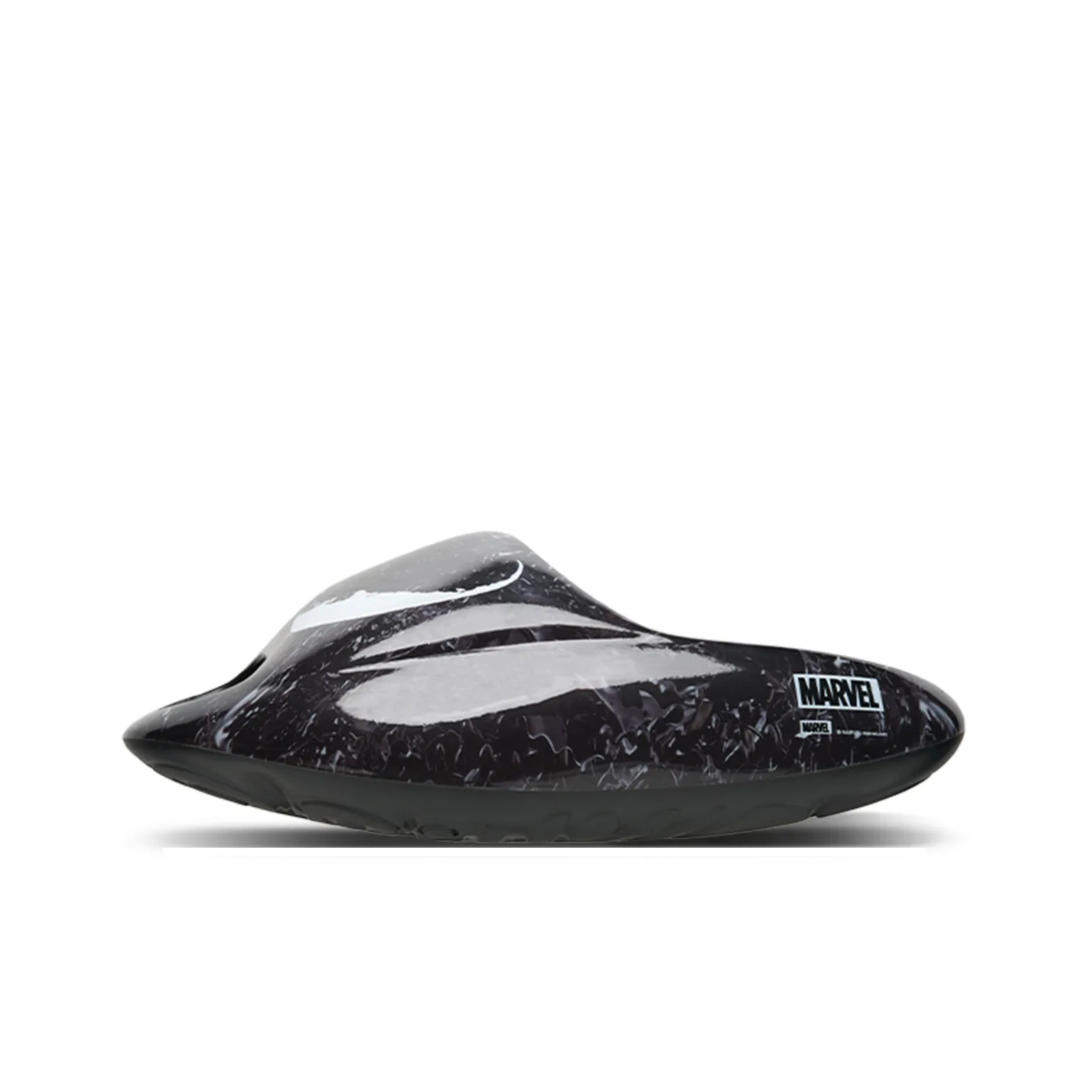 VESSEL X MARVEL Collaboration Collection Slip Resistant Abrasion Resistant Slide Slippers Unisex Black