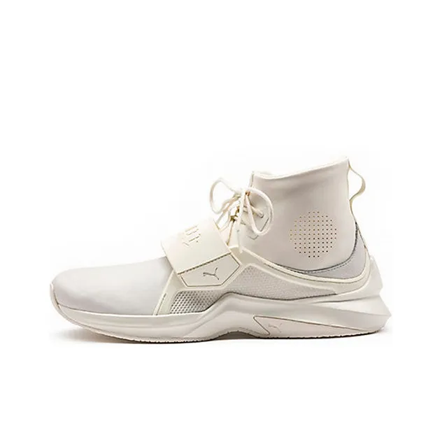 FENTY x PUMA Rihanna Fenty Non Нижняя юбка Легкий MID Топ Беговые кроссовки Женские Молочный белый