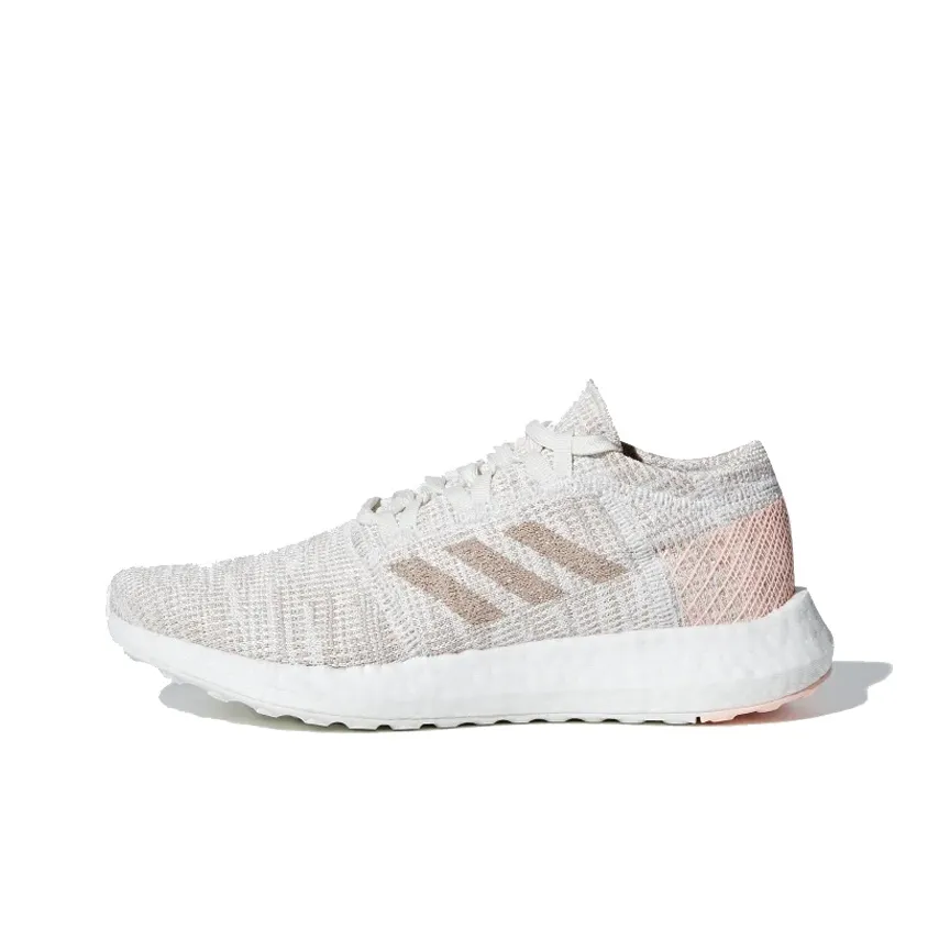 Adidas Pureboost Go Running White Ash Pearl Youth Women's