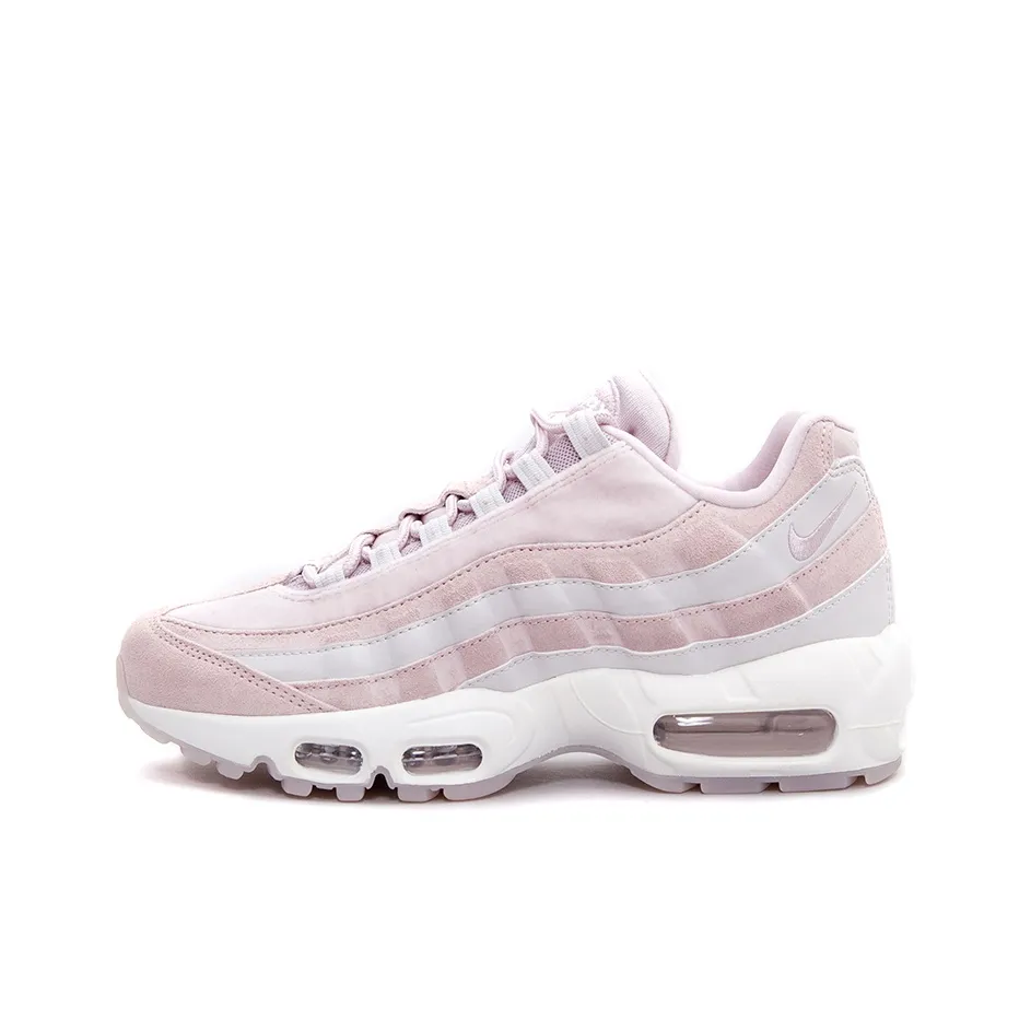 Nike Air Max 95 Low Топ Повседневные Беговые Кроссовки Женские Вишневый Цветок Розовый