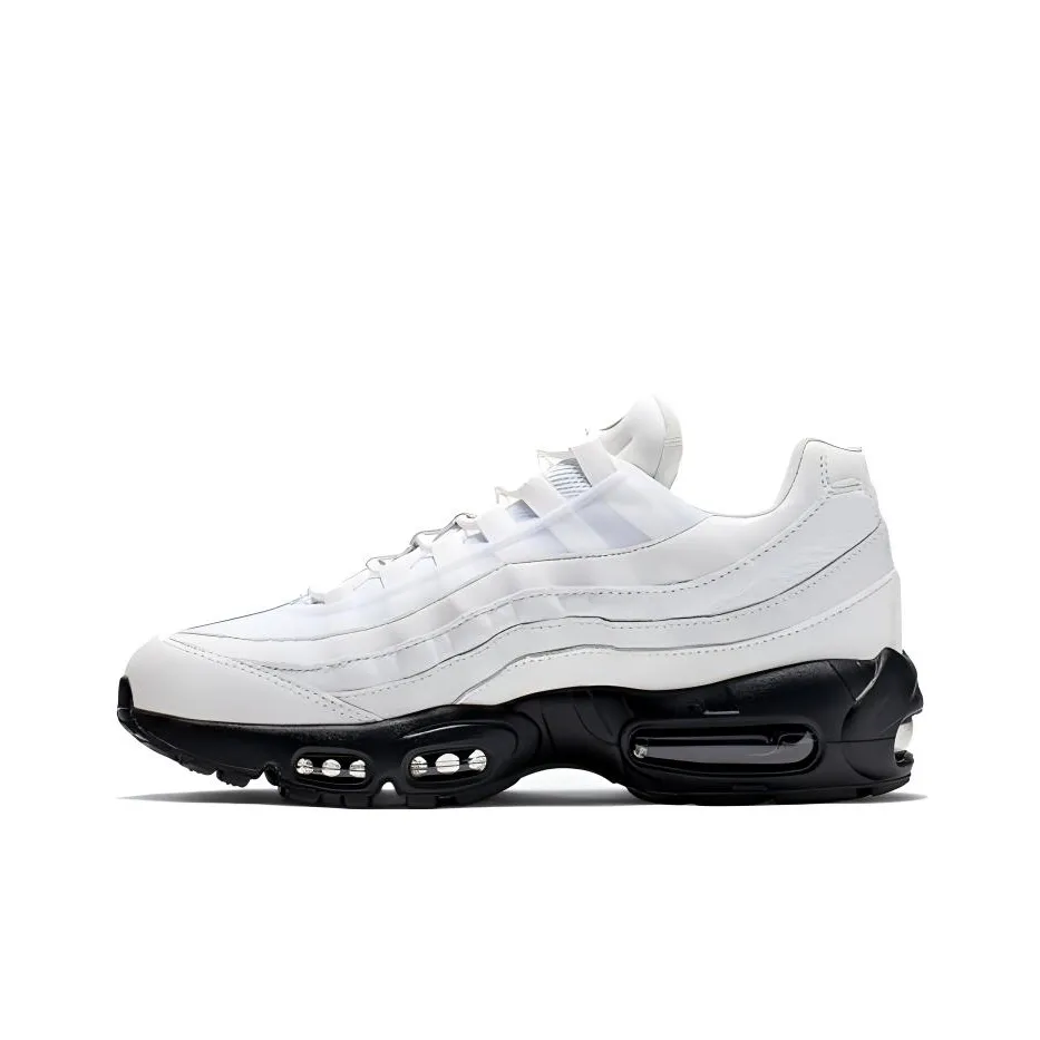 Nike Air Max 95 Low Топ Марафон Беговые кроссовки Женские Белые