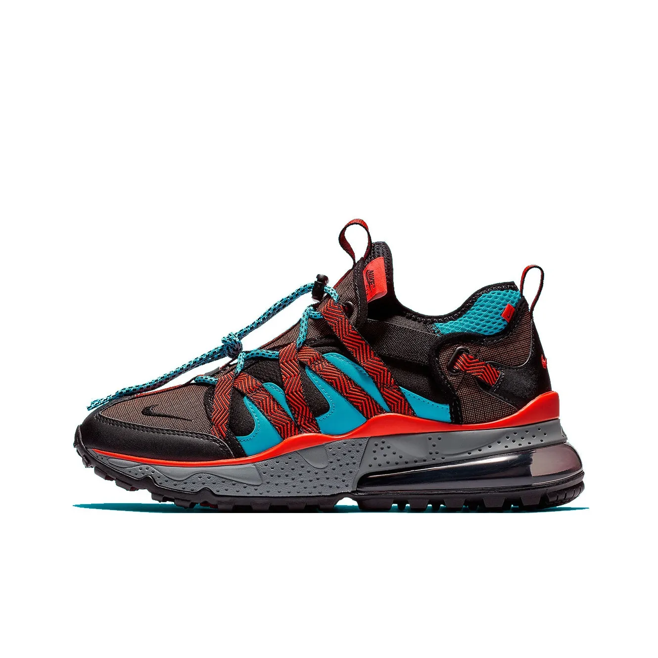 Nike Air Max 270 Low Беговые кроссовки Мужские Черные Синие Красные