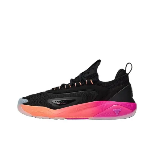 Under Armour Кроссовки для тренировок Low Топ Черно-розовый Мужские
