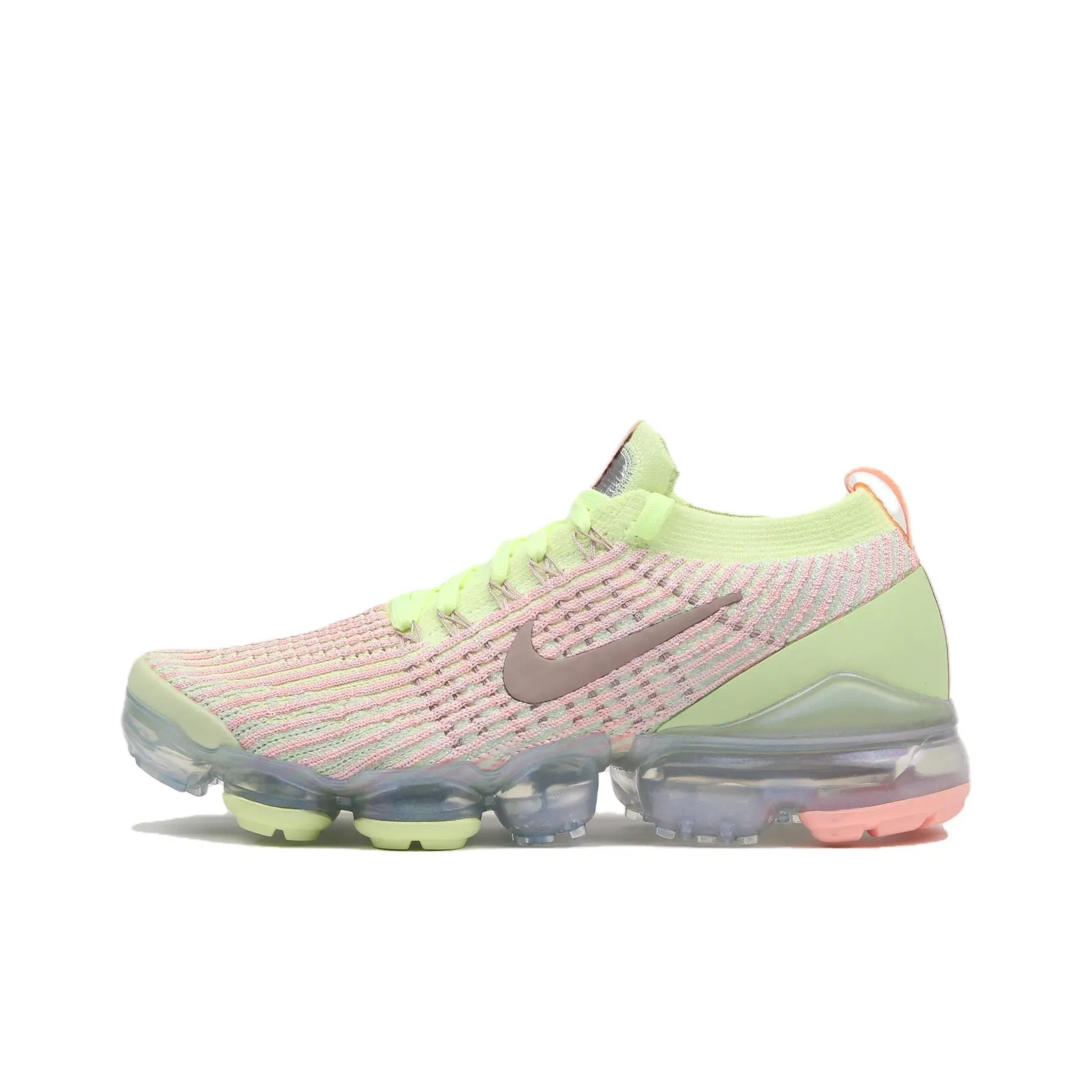 Nike Air Vapormax Low Беговые кроссовки Топ Женские Розовый Желтый