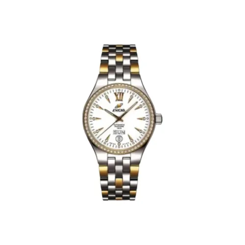 ENICAR Механический Movement Женские часы 39 мм Белый