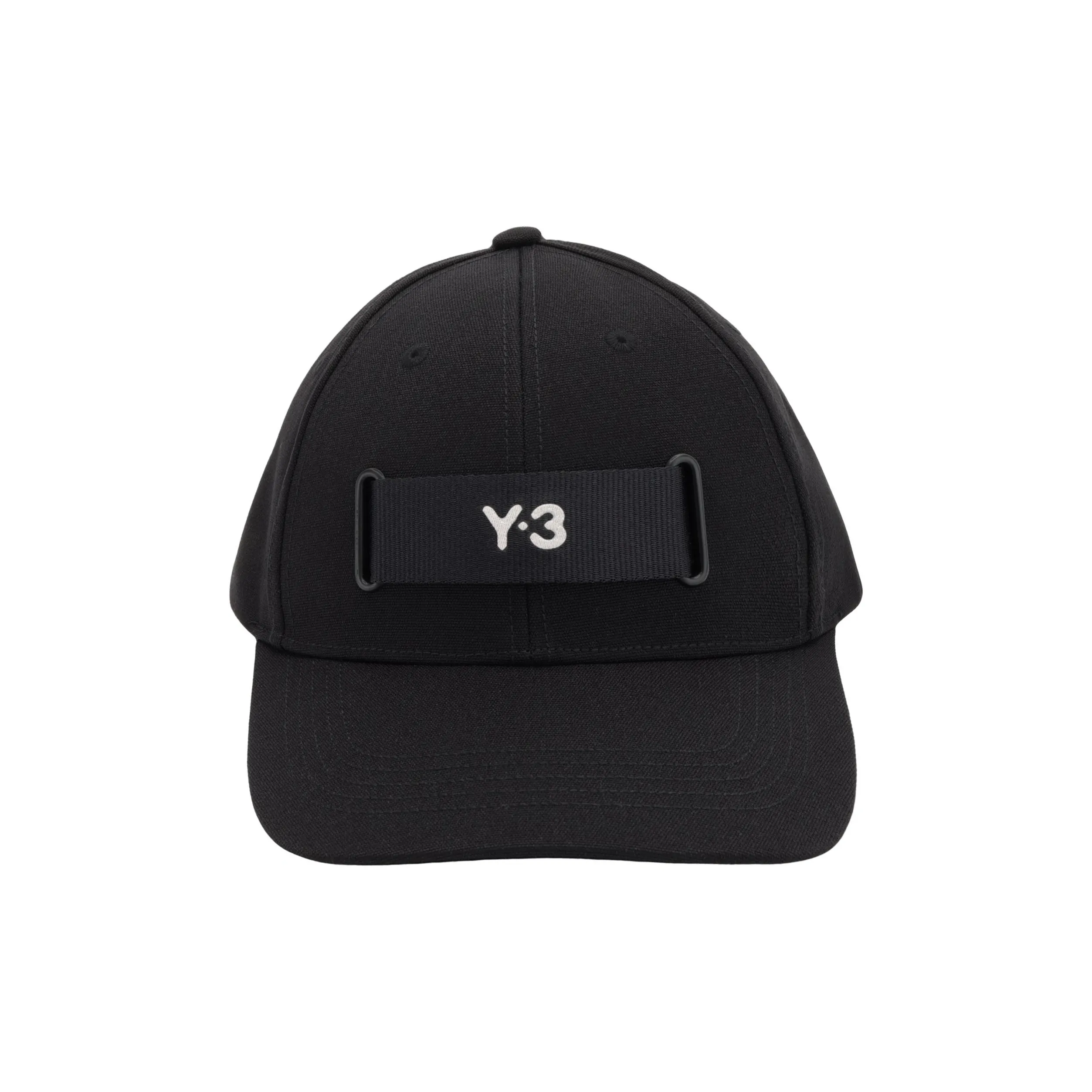 Y 3 Полиэстер Бейсболка Черная Унисекс