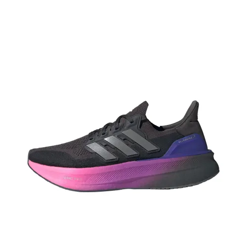 Adidas Ultraboost 5,0 Беговые кроссовки Низкие Белый Серый Розовый Унисекс