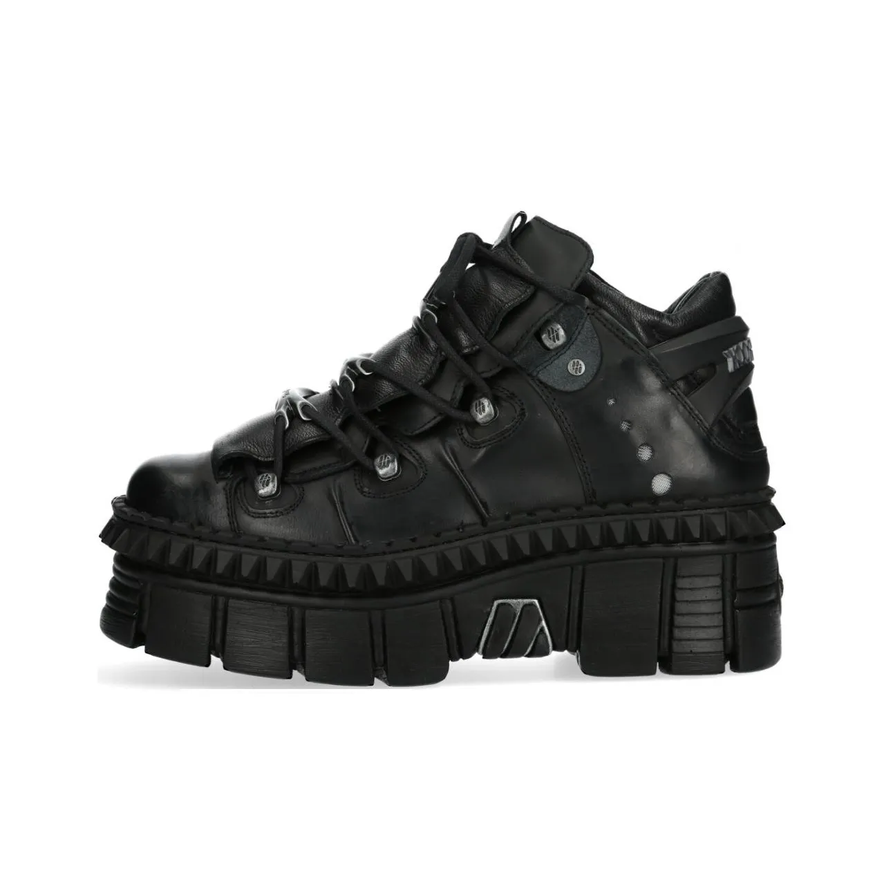 NEW ROCK Casual Shoes Unisex Black