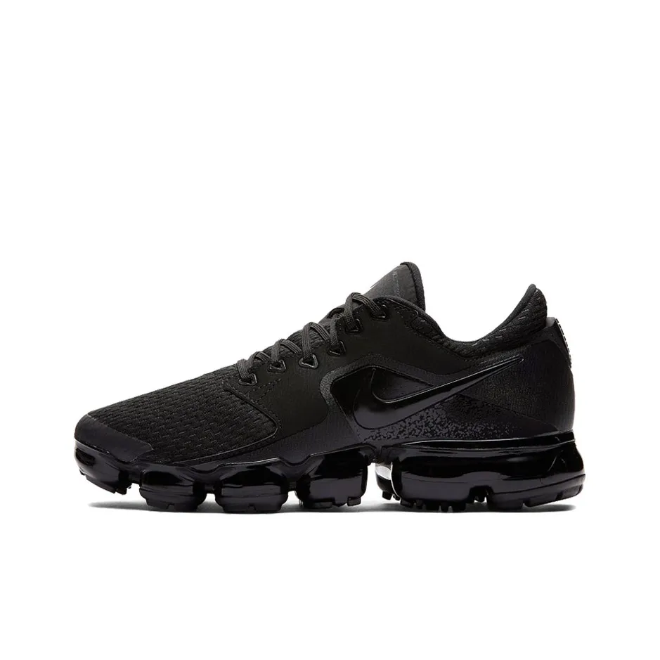 Nike VaporMax CS Low Топ Air Cushion Повседневные Беговые Кроссовки Женские Чисто Черный