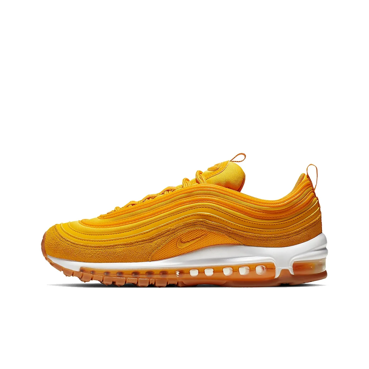 Nike Air Max 97 Low Топ Повседневные Беговые Кроссовки Женские Желтые