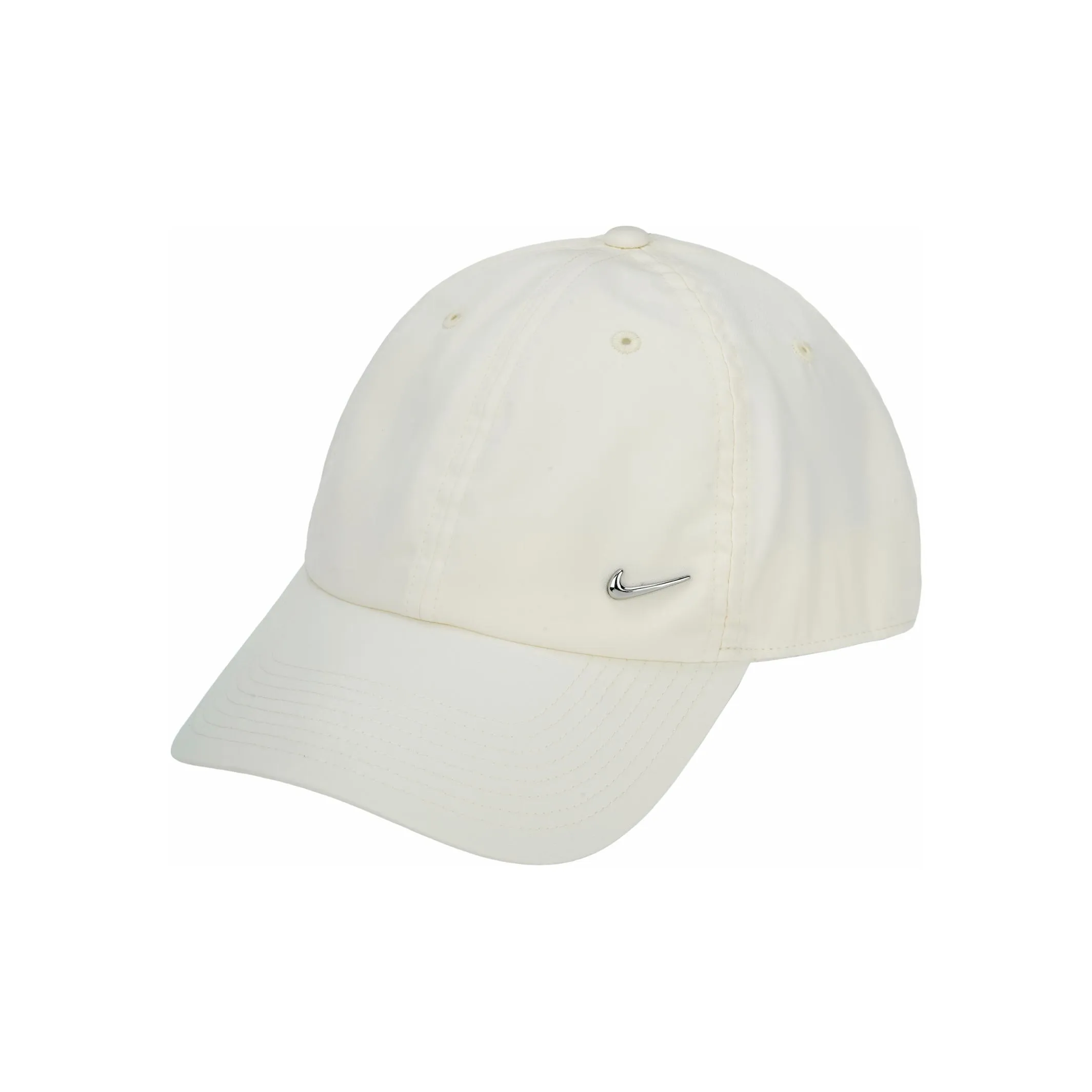 Nike Dri-FIT Club Unstructured Metal Swoosh Cap Beige