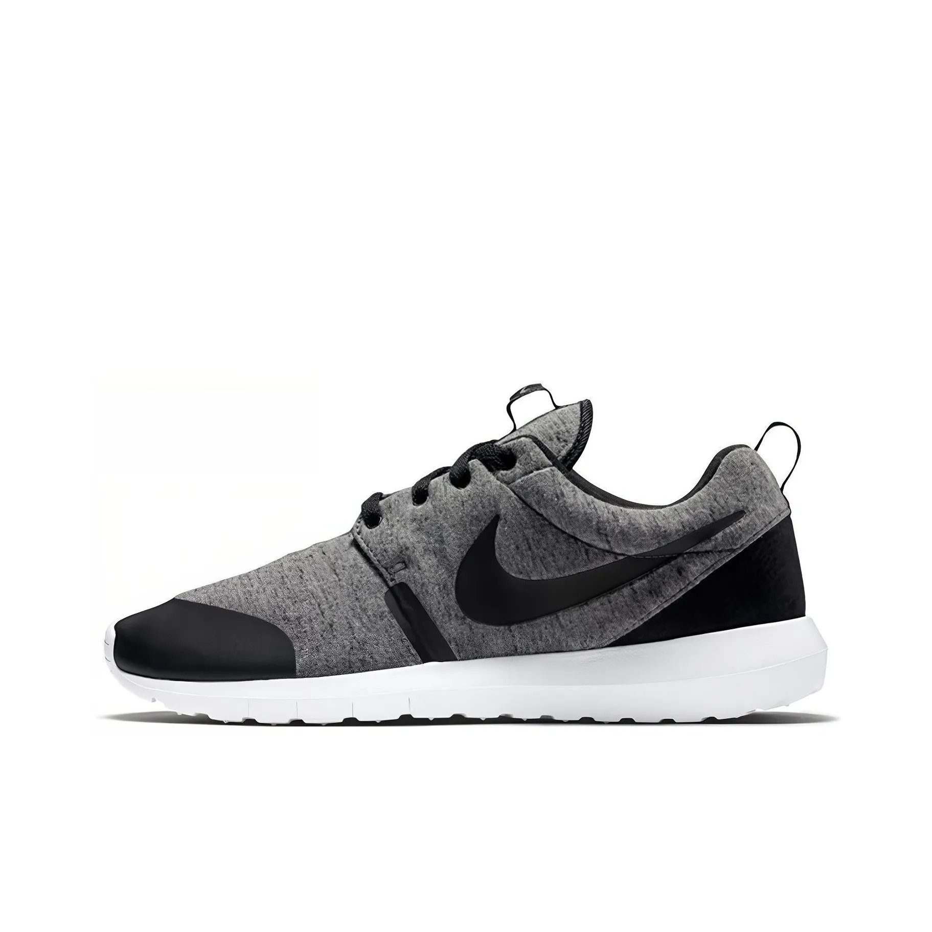 Nike Roshe Run Running Shoes Men Low Top Cool Gray/Black/White
