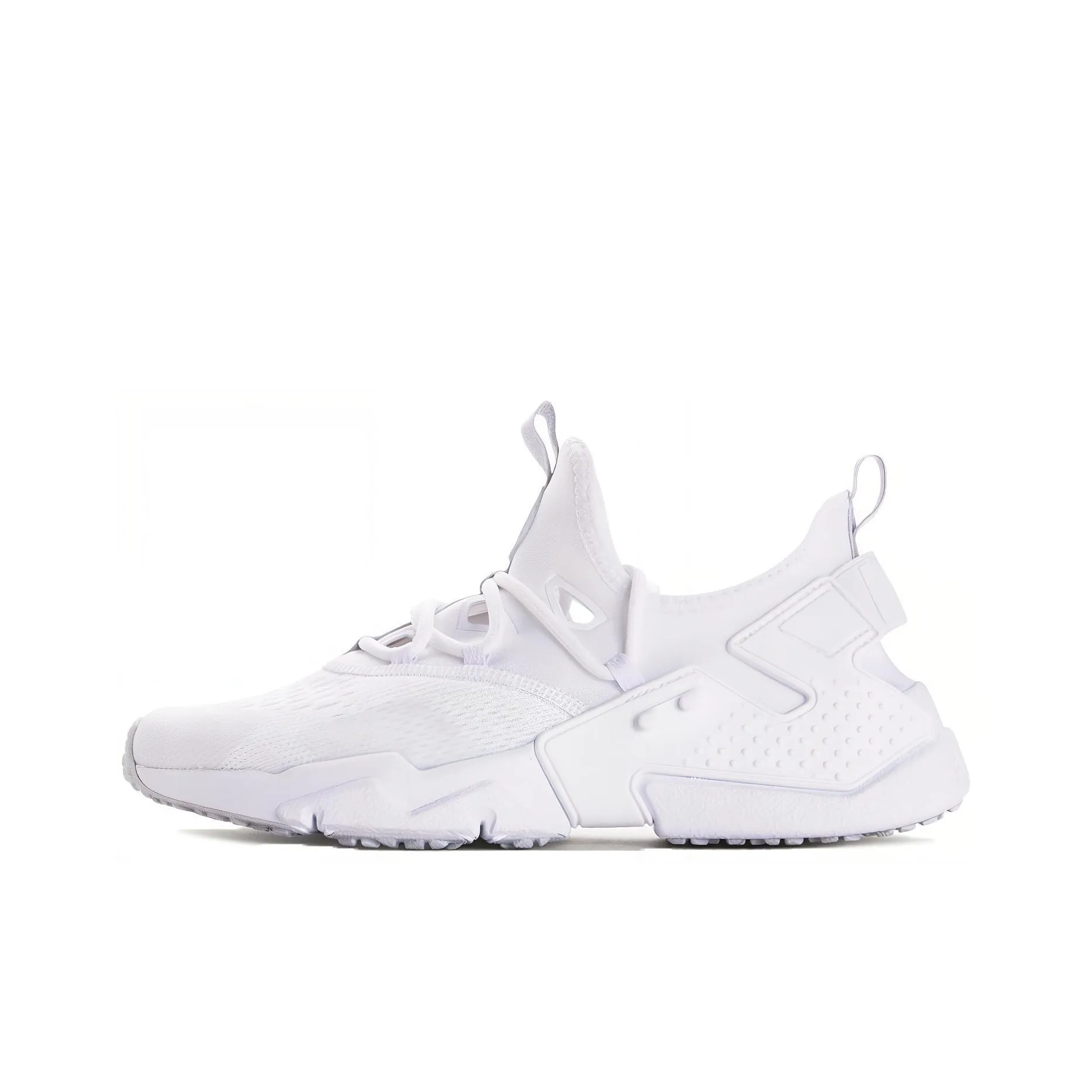 Nike Air Huarache Амортизация Легкий Низкий Топ Беговые кроссовки Мужские Белые