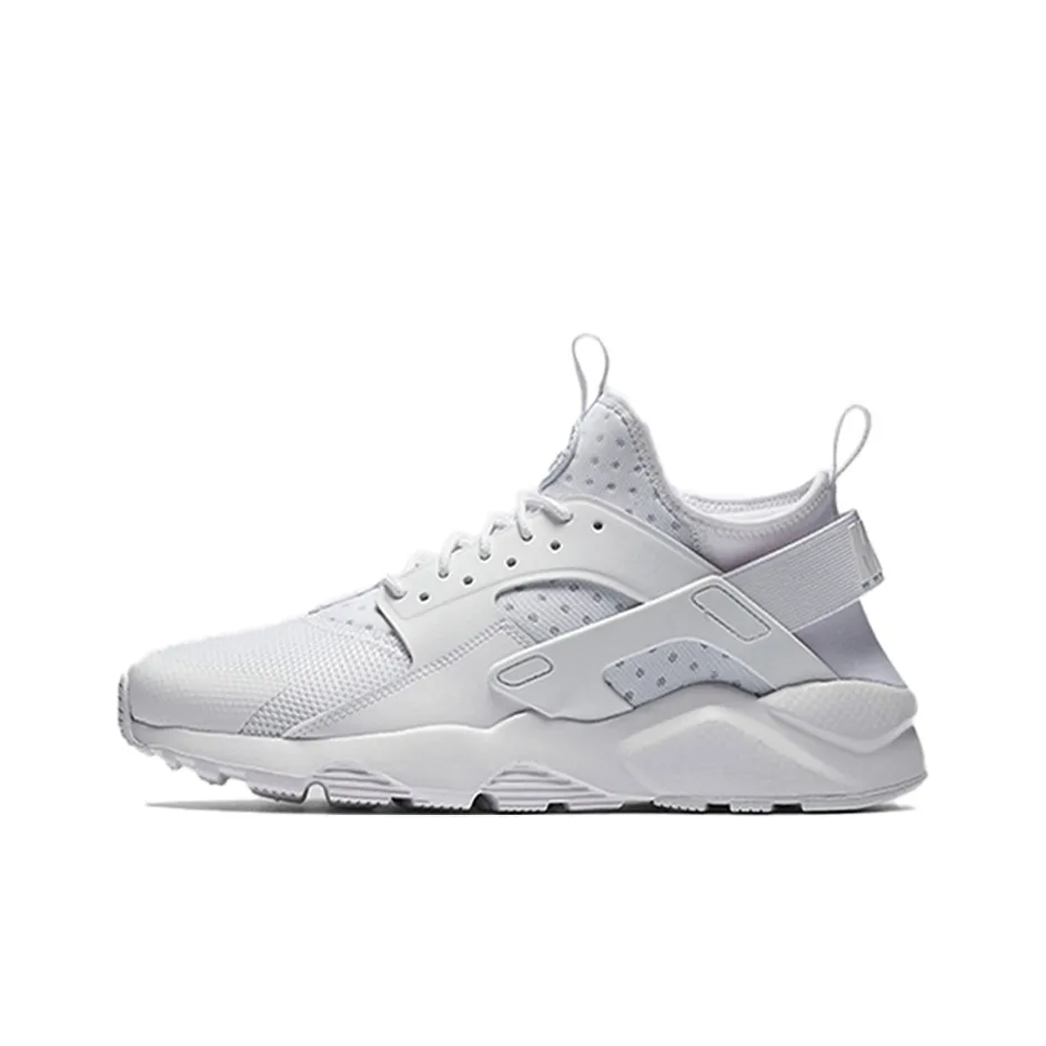 Nike Air Huarache Run Non Slip Легкий Низкий Топ Повседневные Беговые кроссовки Унисекс Белый
