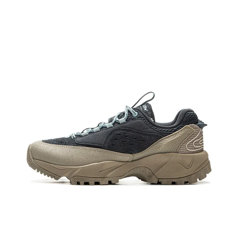 Лайнер Outdoor CF Tracing Wild Xingshan V2 Амортизация Поддержка Низкий Топ Поход Обувь Женская Черный Умбра