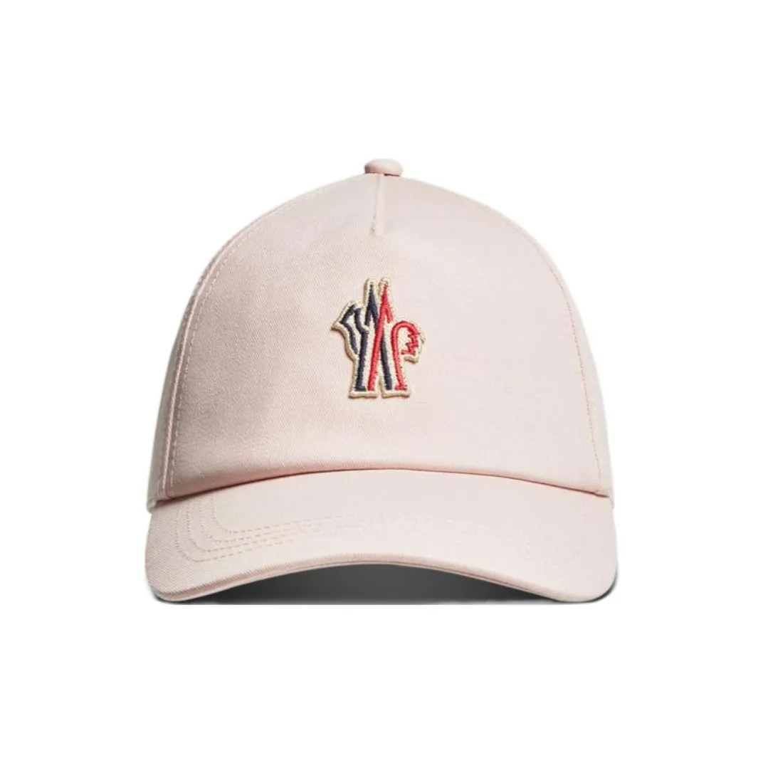 Moncler Хлопковые кепки Женские Светло-розовые