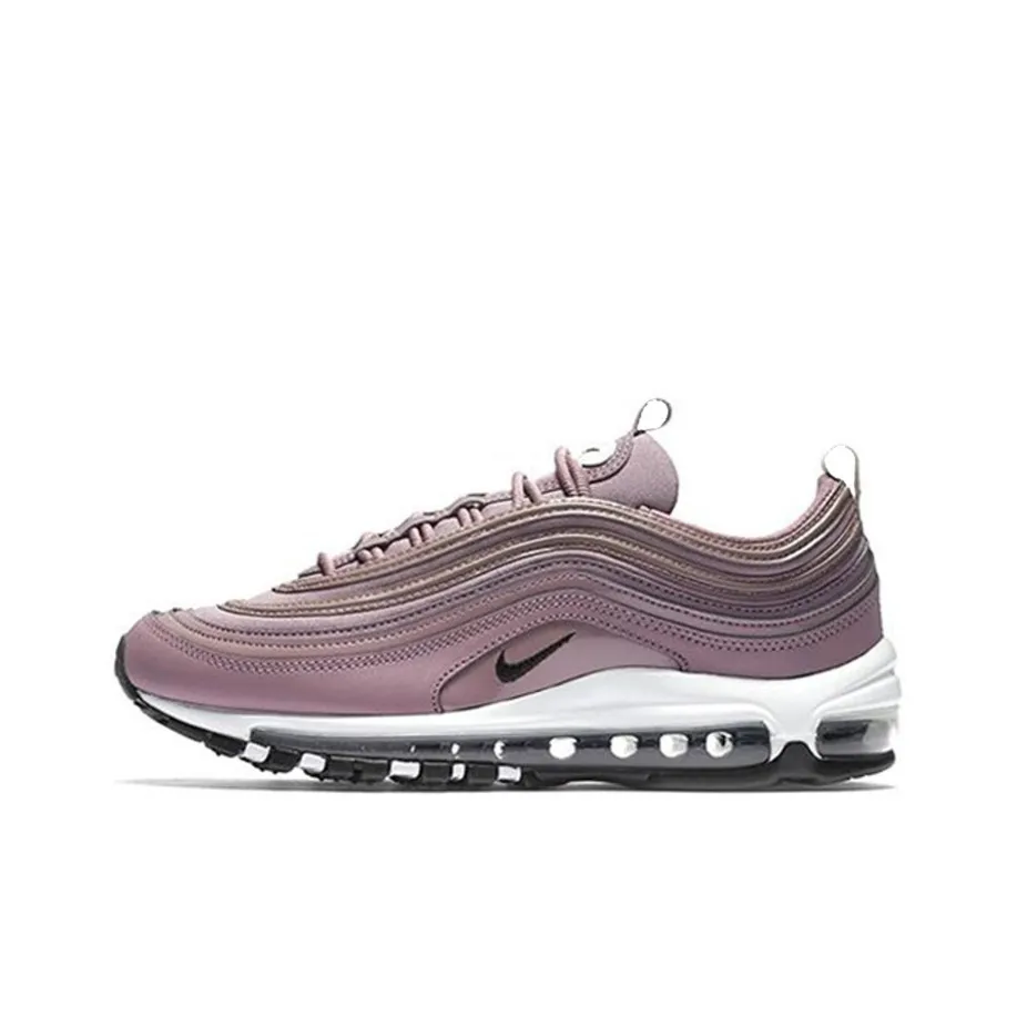 Nike Air Max 97 Low Топ Air Cushion Марафон Беговые кроссовки Женские Серый Фиолетовый