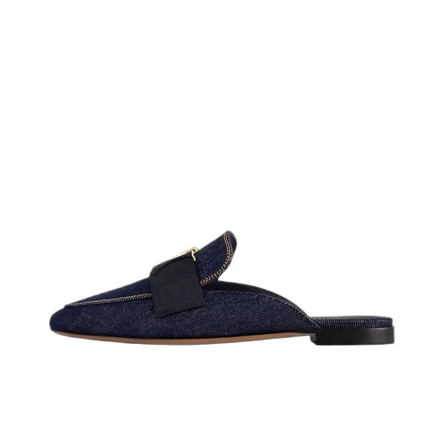 LOUIS VUITTON Capri Closed Toe Slippers Women's