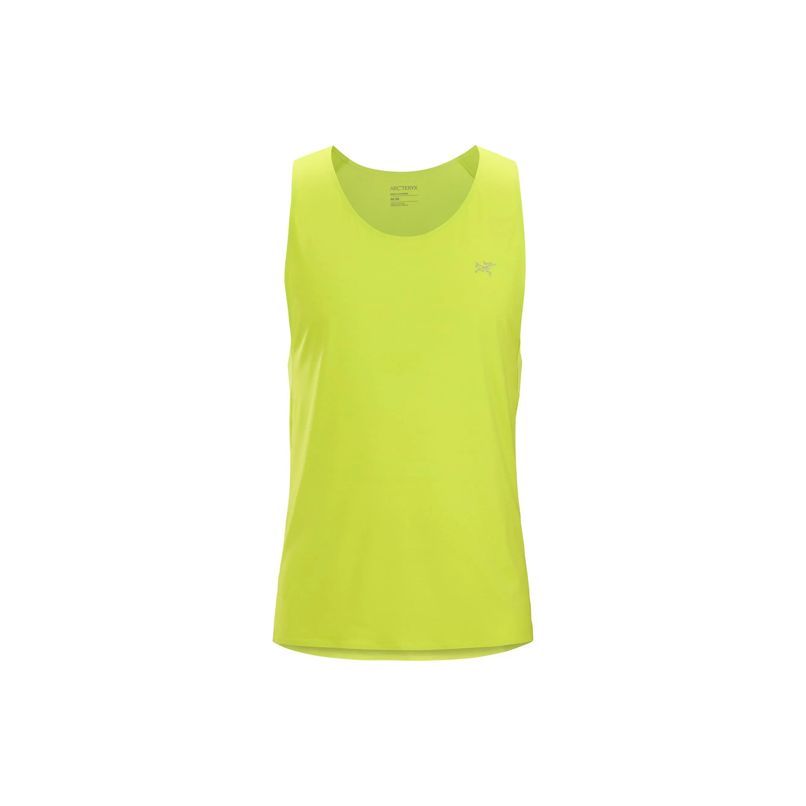 Arcteryx Norvan Tank Top Men's Yellow Green